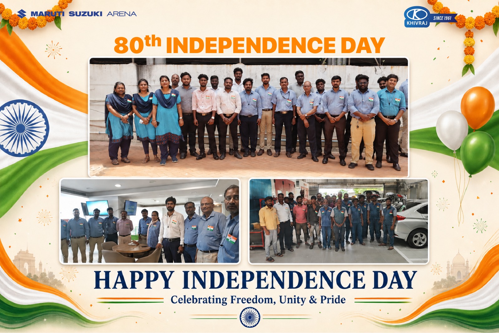 Happy 80th Independence Day!