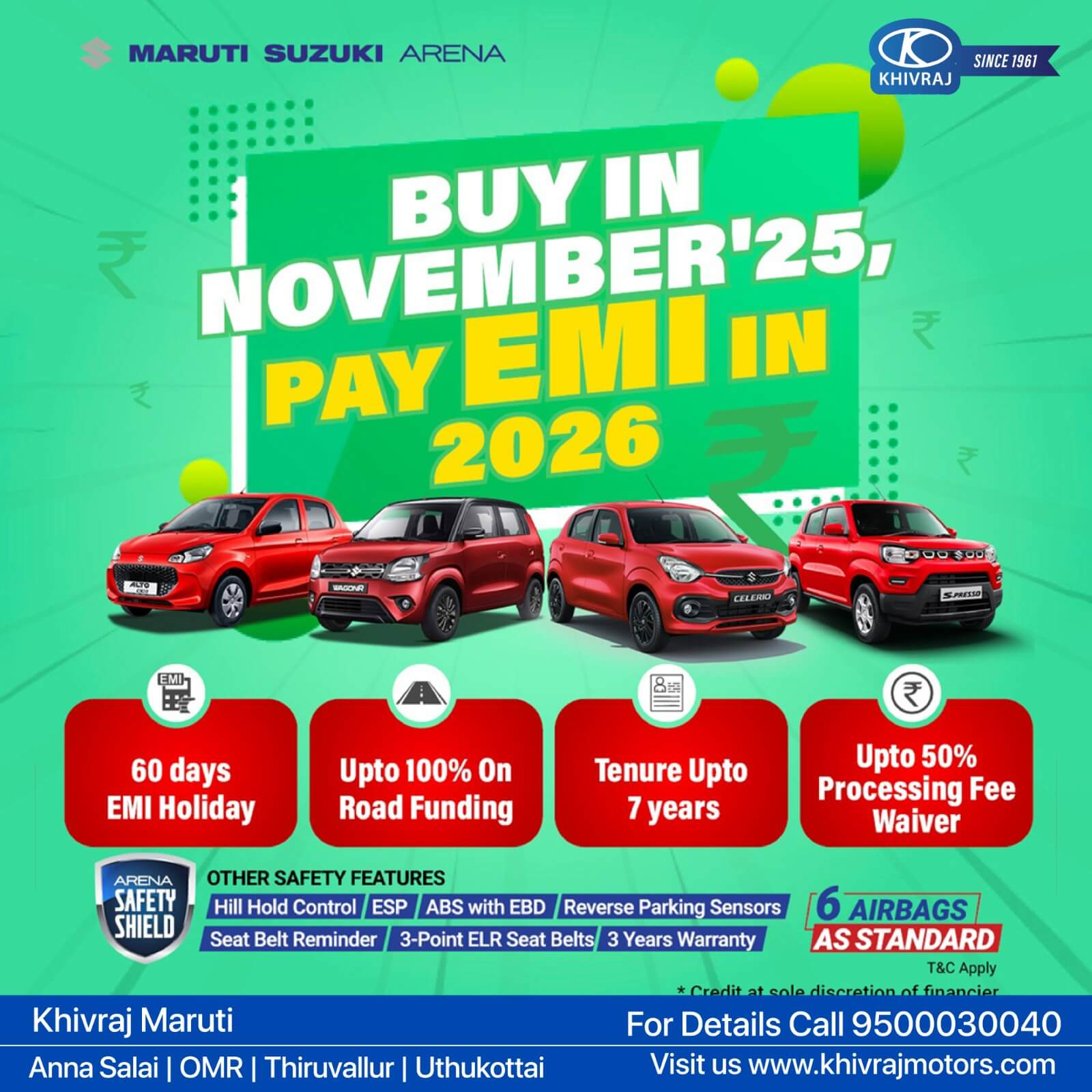 Maruti Arena offer November'2025