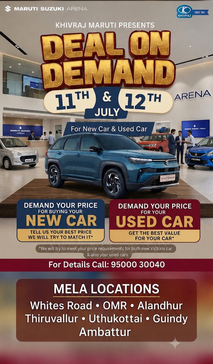 Best Offer - Victoris - Khivraj Motors Chennai Pvt Ltd